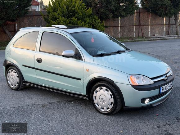 2001 OPEL CORSA 1.4 SUNROOFLU HB 3K OTOMOBİL RUHSATLI