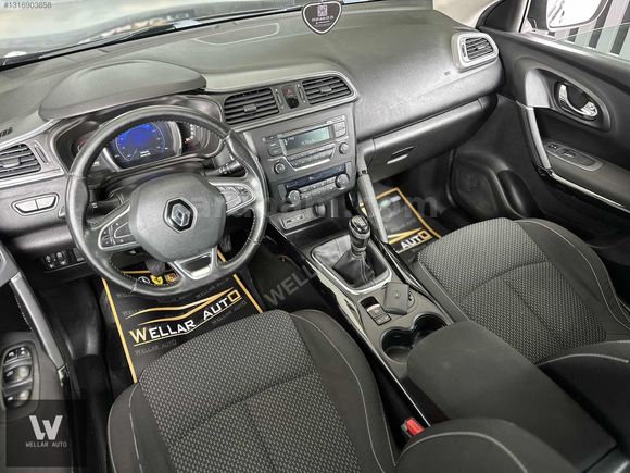 WELLAR'DAN 2015 RENAULT KADJAR 1.5DCİ TOUCH+HAYALET+HATASIZ