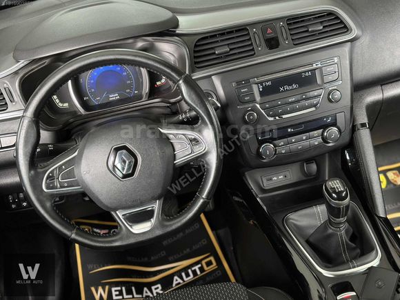 WELLAR'DAN 2015 RENAULT KADJAR 1.5DCİ TOUCH+HAYALET+HATASIZ