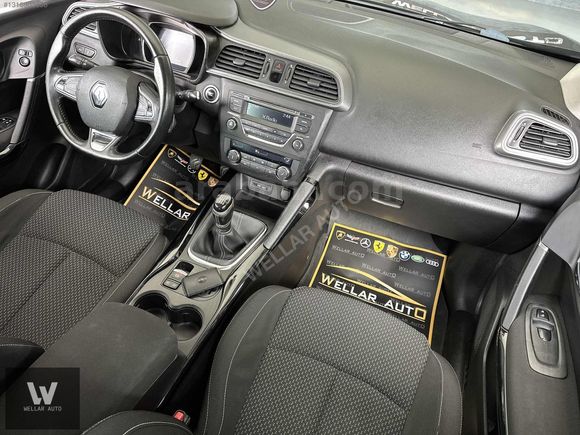 WELLAR'DAN 2015 RENAULT KADJAR 1.5DCİ TOUCH+HAYALET+HATASIZ