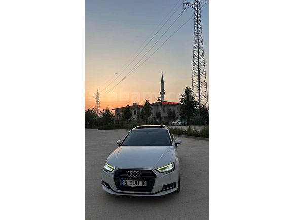 Sahibinden Audi A3 Sportback 1.6 TDI Sport Line 2018 Model Bursa 183.000 km Beyaz