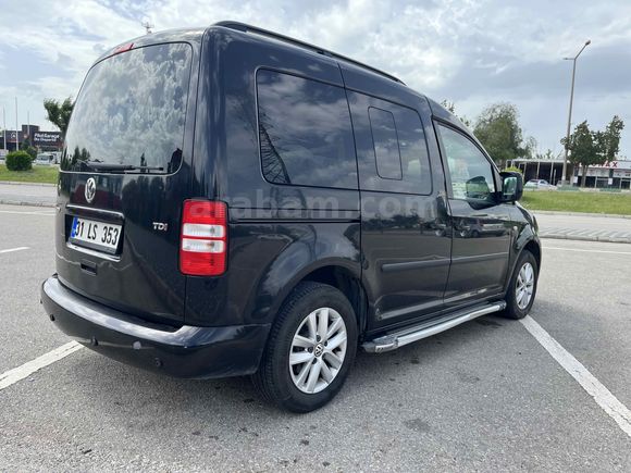 Sahibinden Volkswagen Caddy 1.6 TDI Comfortline 2012 Model  241.000 km Siyah