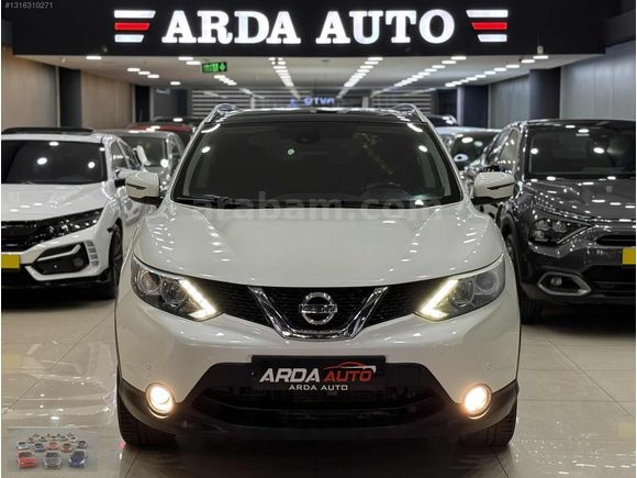 2016 QASHQAİ 1.6 DCİ SKY PACK 130 HP CAM TAVAN/K.AYNA/D.KLİMA!