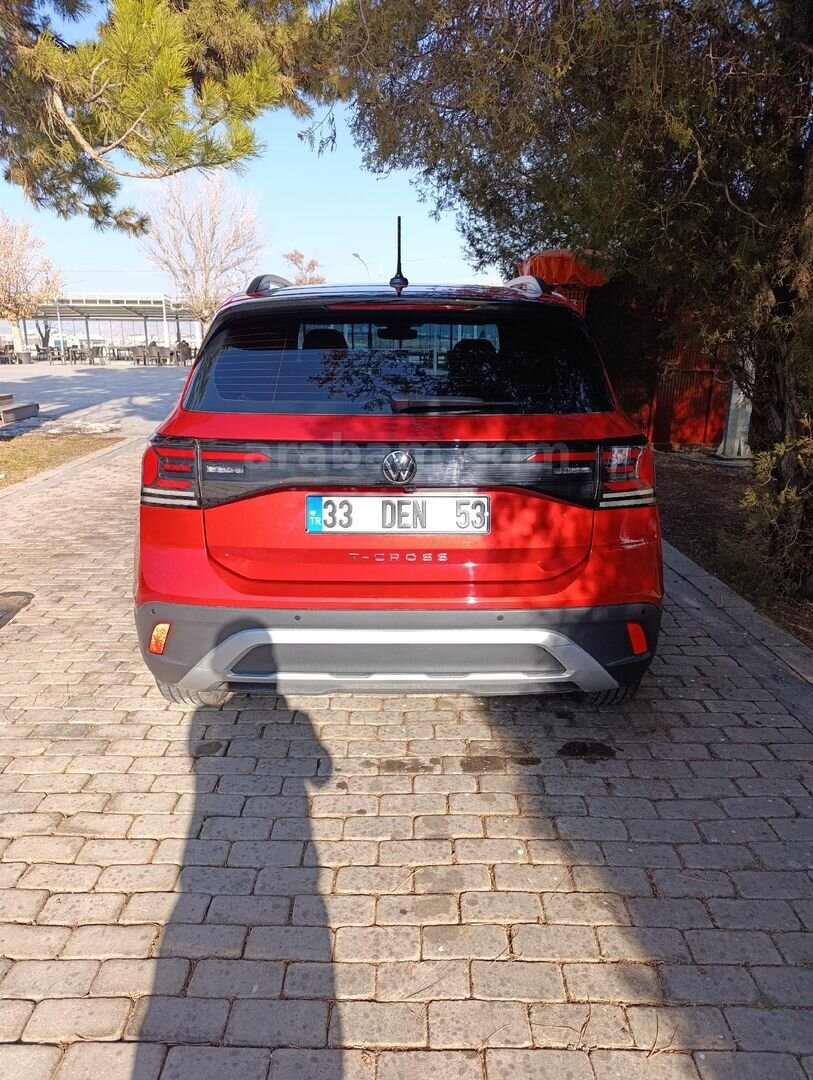 Sahibinden Volkswagen T-Cross 1.0 TSI Life 2024 Model Sivas 24.505 km Kırmızı 3