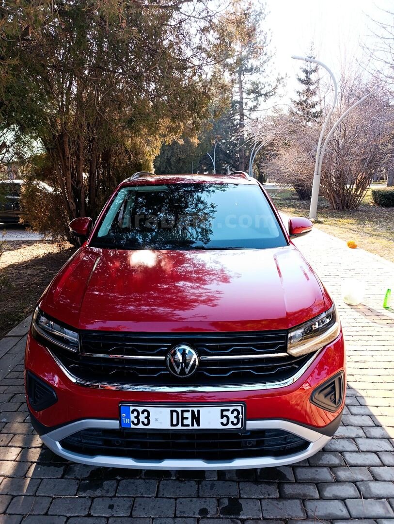 Sahibinden Volkswagen T-Cross 1.0 TSI Life 2024 Model Sivas 24.505 km Kırmızı 1