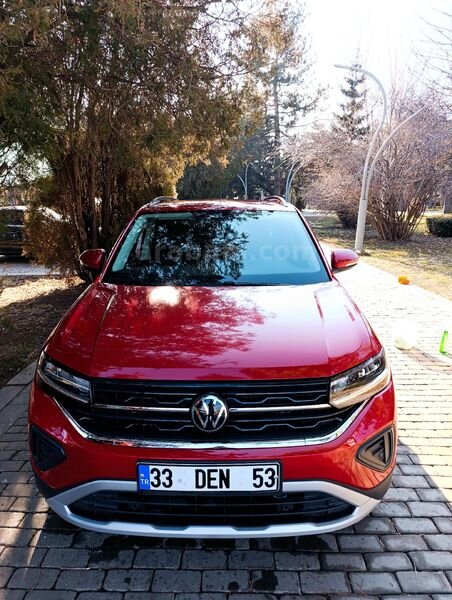 Sahibinden Volkswagen T-Cross 1.0 TSI Life 2024 Model Sivas 24.505 km Kırmızı