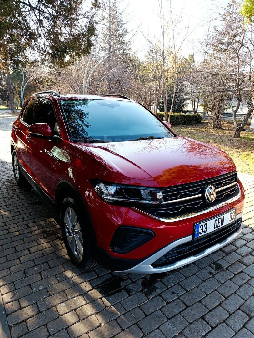 Sahibinden Volkswagen T-Cross 1.0 TSI Life 2024 Model Sivas 24.505 km Kırmızı 2