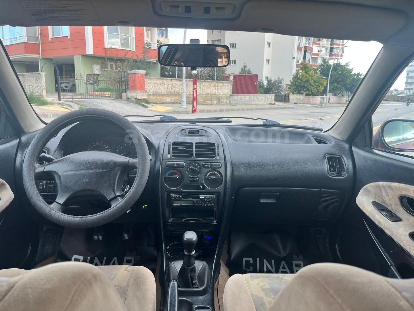 Sahibinden Mitsubishi Carisma 1.6 GLX 1999 Model Mersin 227.750 km Bordo 6