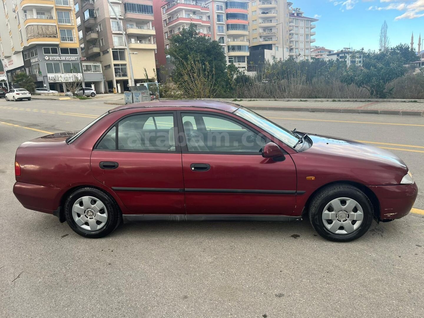 Sahibinden Mitsubishi Carisma 1.6 GLX 1999 Model Mersin 227.750 km Bordo 2