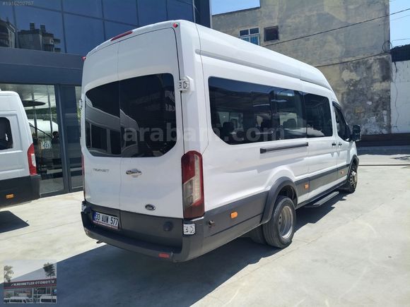 2015 FORD TRANSİT 17 KİŞİLİK PERSONEL SERVİS ARACI ÇİFT TEKER