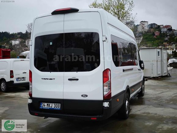 Ford Bayi Gürbaşlardan 2024 TRANSIT 16+1 ORJINAL KOLTUKLU DELUXE