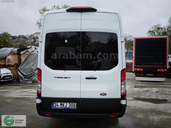 Ford Bayi Gürbaşlardan 2024 TRANSIT 16+1 ORJINAL KOLTUKLU DELUXE