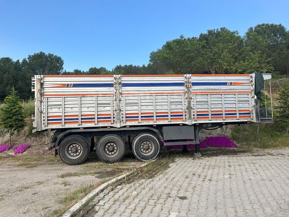 2016 Model Özmetal Damperli Temiz Bakımlı Dorse