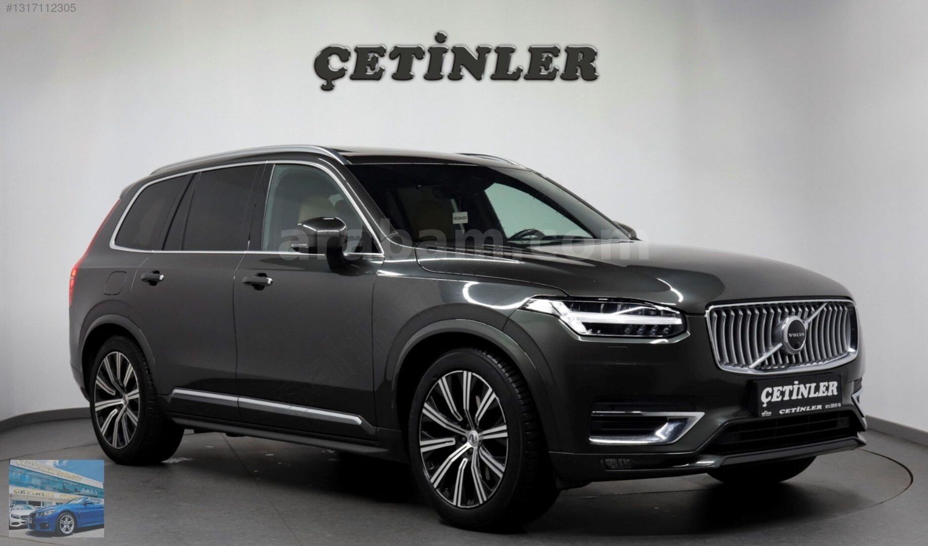 ÇETİNLER'DEN 2021 VOLVO XC90 ISITMA SOĞUTMA 360 KAMERA HATASIZ 2