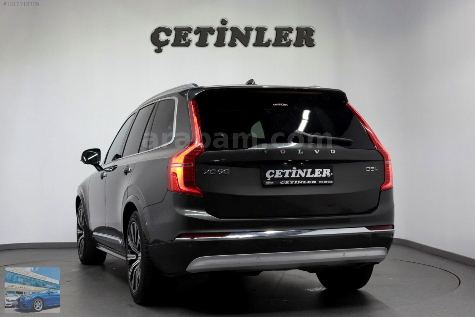 ÇETİNLER'DEN 2021 VOLVO XC90 ISITMA SOĞUTMA 360 KAMERA HATASIZ 7
