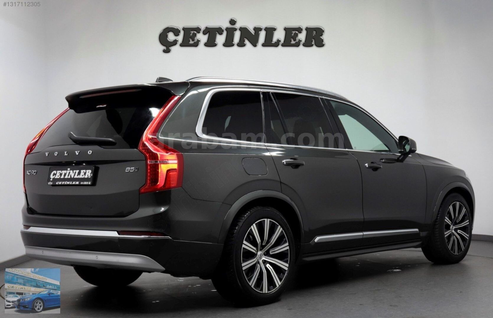 ÇETİNLER'DEN 2021 VOLVO XC90 ISITMA SOĞUTMA 360 KAMERA HATASIZ 3