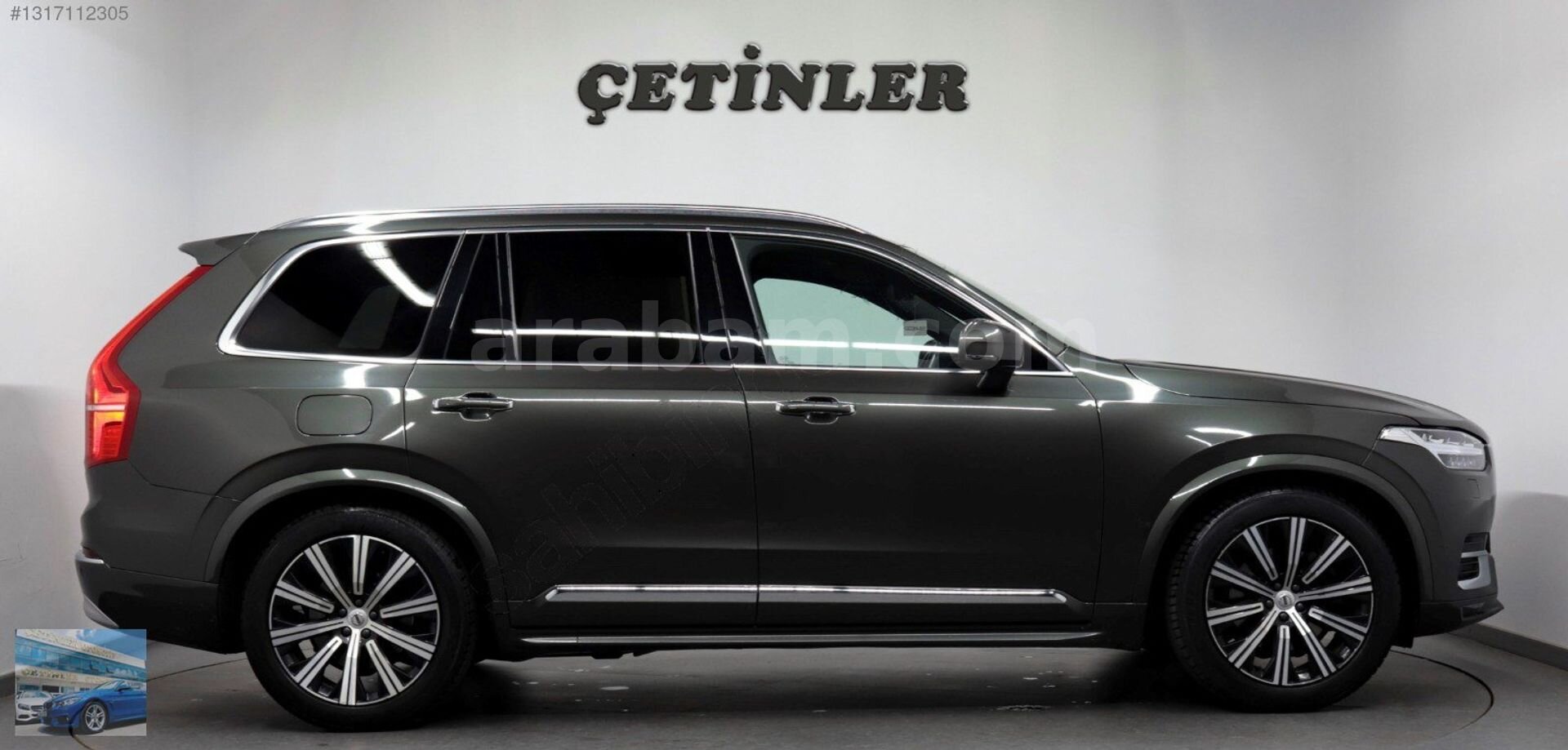 ÇETİNLER'DEN 2021 VOLVO XC90 ISITMA SOĞUTMA 360 KAMERA HATASIZ 5