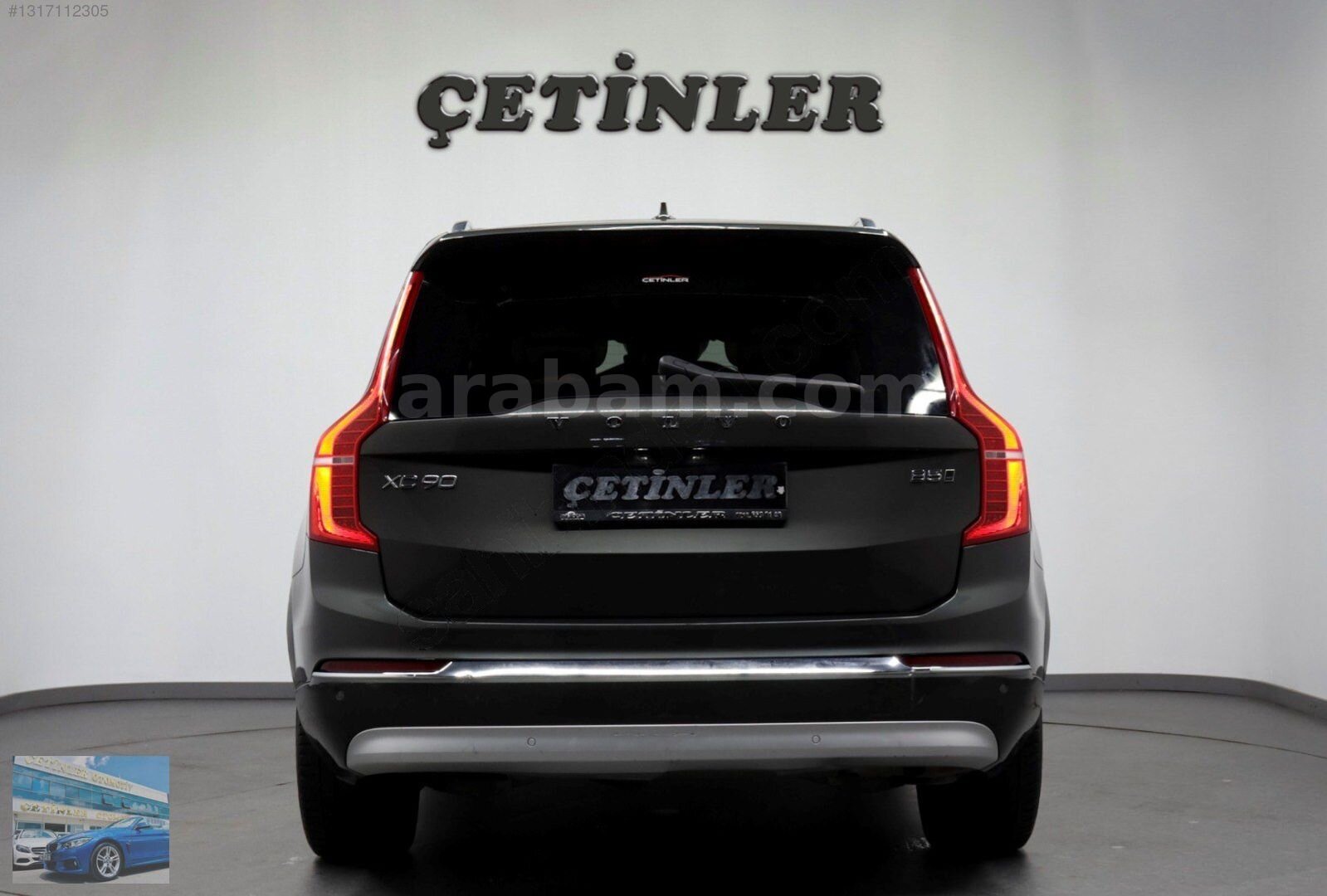 ÇETİNLER'DEN 2021 VOLVO XC90 ISITMA SOĞUTMA 360 KAMERA HATASIZ 6