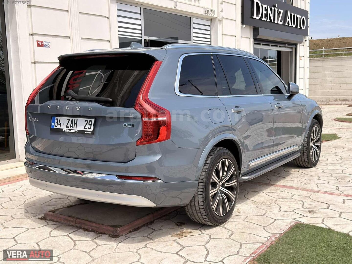 2022 BOYASIZ XC90 1 YIL SINIRSIZ KM GARANTİLİ 117000KMD EKSTRA 7