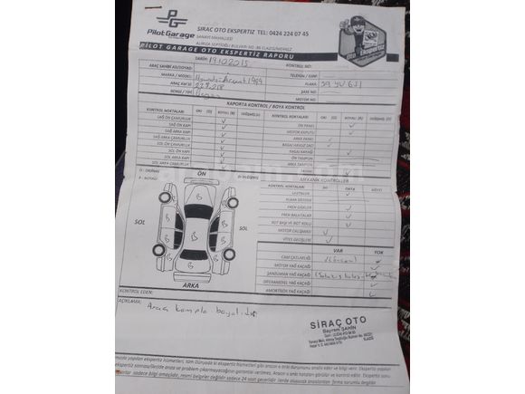 Sahibinden Hyundai Accent 1.3 LS 1999 Model