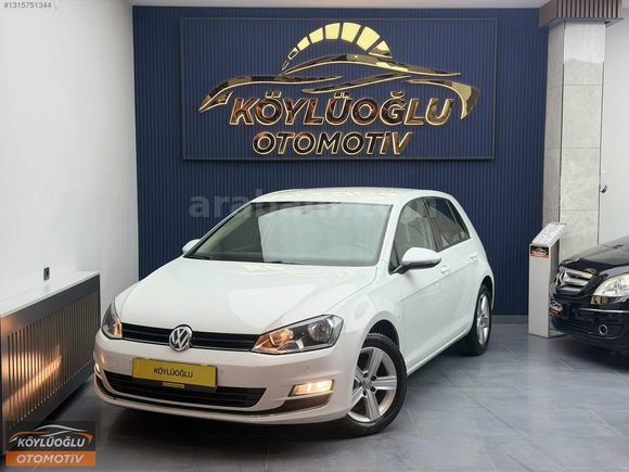 KÖYLÜOĞLU OTOMOTİV'DEN 2014 VW-GOLF 7-DÜŞÜK KM-DSG-İÇİ BEJ