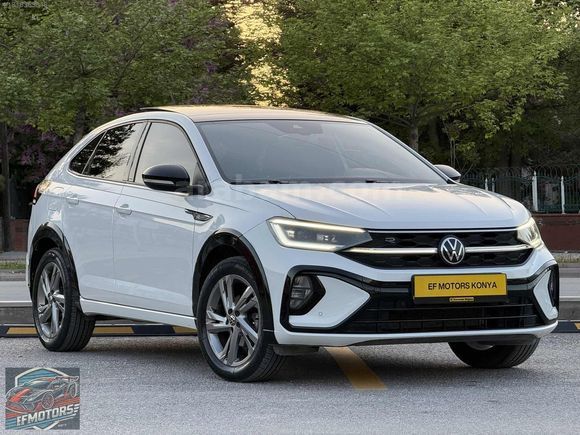 EF MOTORS-2022-VW TAİGO-R LİNE-BOYASIZ-CAM TAVN-NAVİ-KOLTK ISTMA