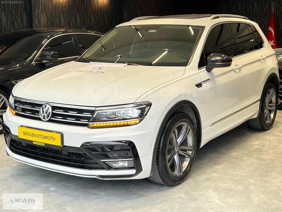 SEVİLEN'DEN VW TİGUAN 1.4 TSI ACT R-LİNE KIRMIZI DERİ KOLTUK