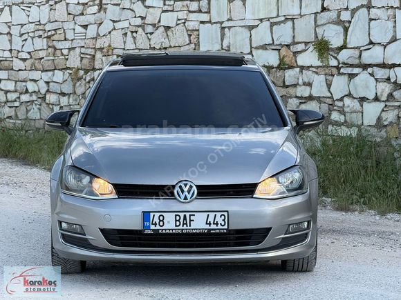 2015 WW GOLF 1.6 TDI OTOMATİK CAM TAVANLI DEĞİŞENSİZ 180 BİNDE