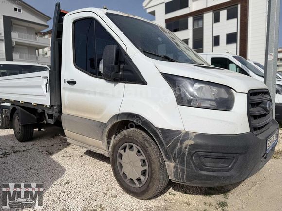 2023 TRANSİT 350 M TEK KABİN 76 BİNDE KASA SIFIR YENİ ARKA ÇEKER