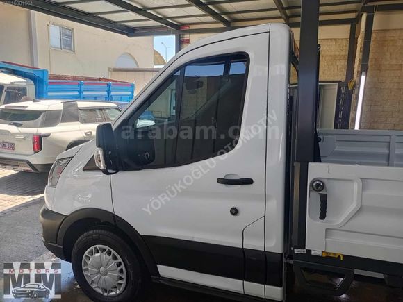 2023 TRANSİT 350 M TEK KABİN -ARKA ÇEKİŞLİ- 76 BİN DE SIFIR KASA