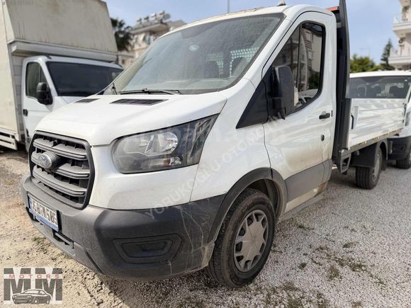 2023 TRANSİT 350 M TEK KABİN 76 BİNDE KASA SIFIR YENİ ARKA ÇEKER