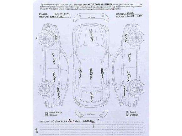 Sahibinden Ford Focus 1.6 Comfort 2011 Model