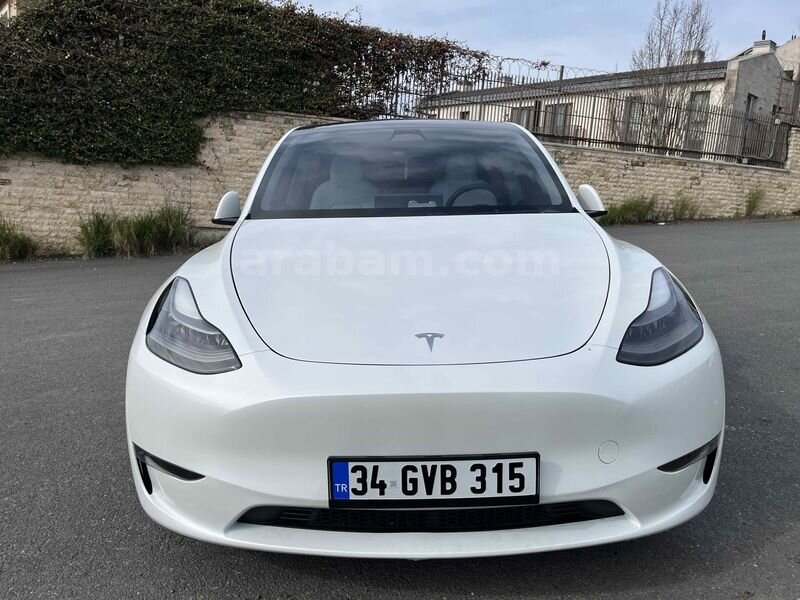 Sahibinden Tesla Model Y Performance (Legacy) 2023 Model İstanbul 50.000 km Beyaz