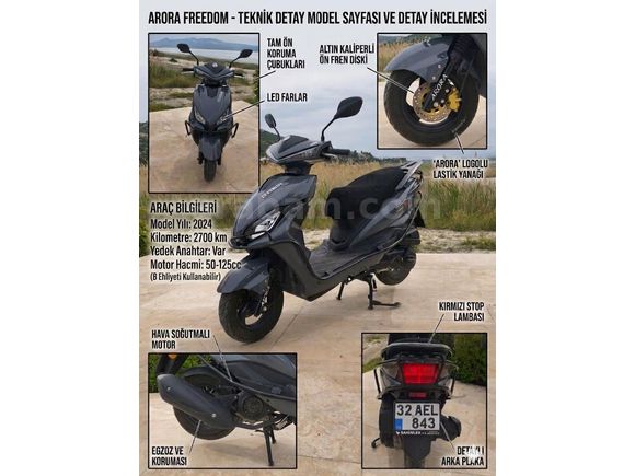Arora Freedom 50-125 (3700Km)