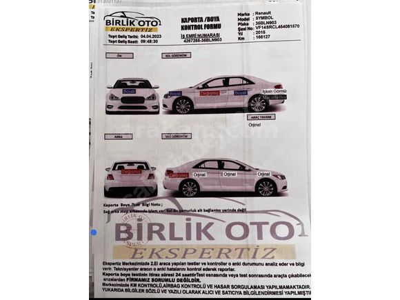 Sahibinden Renault Symbol 1.5 dCi Joy 2015 Model 