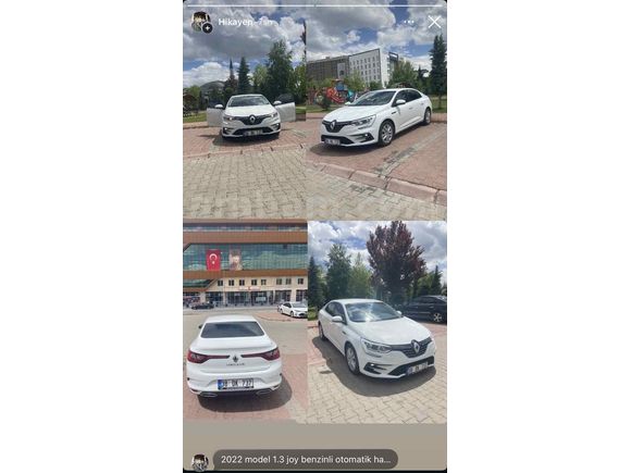 Sahibinden Renault Megane 1.3 TCe Joy 2022 Model 