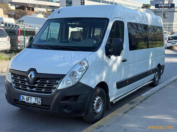 2017 RENAULT MASTER 17 KİŞİLİK 129 BİN KM DE ORJİNEL HATASIZ