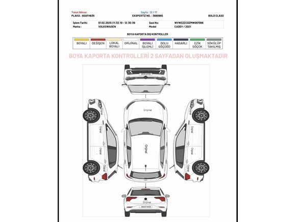 HATASIZ BOYASİZ HIZ SABİTLEME APPLE CARPLAY 61 KM GOLF 8