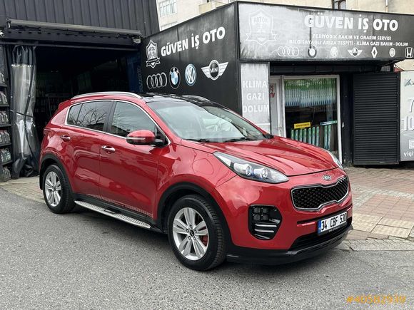 KIA SPORTAGE-2017-OTAMATİK-KUSURSUZ TEMİZLİKTE