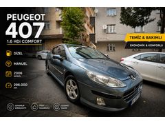    Peugeot 407 1.6 HDi Comfort – Temiz Aile Aracı