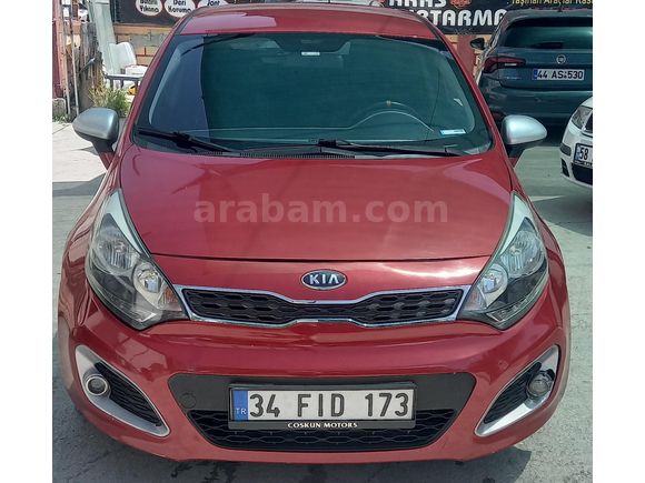 Sahibinden Kia Rio 1.4 CRDi Fancy 2012 Model  26400km Bordo yakıt cimrisi çok az yakıyor severek kullandığım arac yüksek model düşündüğüm için satıyor