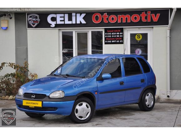 1999 ORJİNAL OPEL CORSA 1.2 16V KLİMALI KREDİ KARTINA 12 TAKSİT