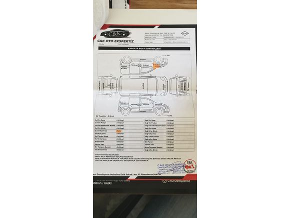 Sahibinden Fiat Fiorino Combi 1.3 Multijet Pop 2021 Model
