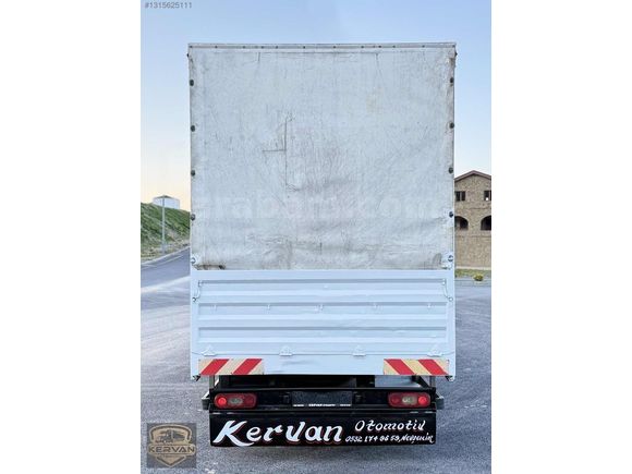 KERVAN OTOMOTİV'DEN 2016 MODEL ISUZU 10 LONG KAYAR PERDELİ