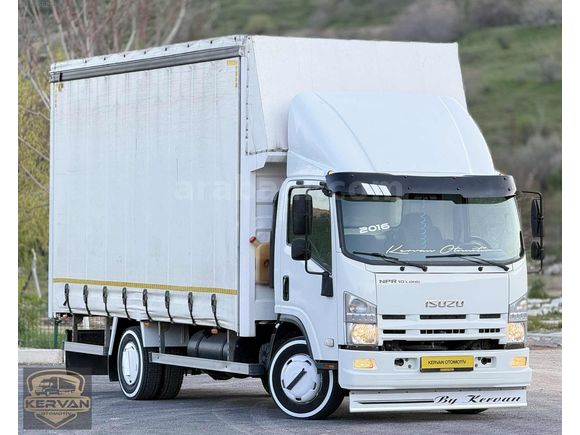 KERVAN OTOMOTİV'DEN 2016 MODEL ISUZU 10 LONG KAYAR PERDELİ