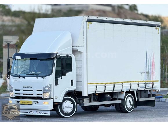 KERVAN OTOMOTİV'DEN 2016 MODEL ISUZU 10 LONG KAYAR PERDELİ