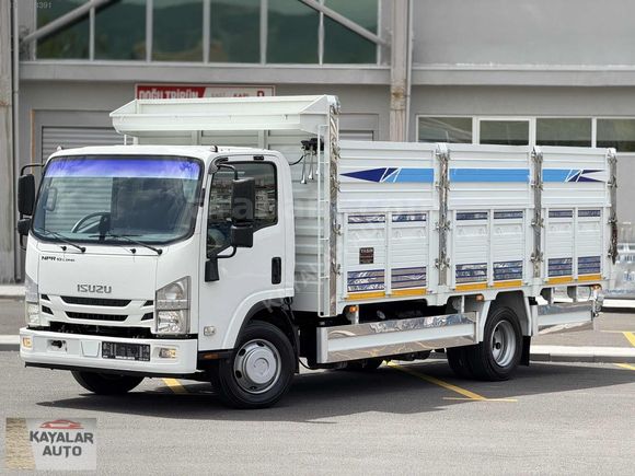 //KAYALARDAN// Isuzu NPR 10Long+BOYASIZ+AHŞAP KASA+KLİMA+