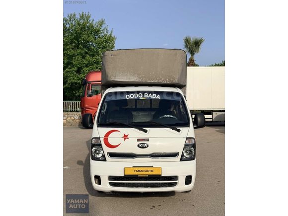 YAMAN AUTODAN KİA BONGO K2500 DLX TENTELİ YÜKLEME APARATLI