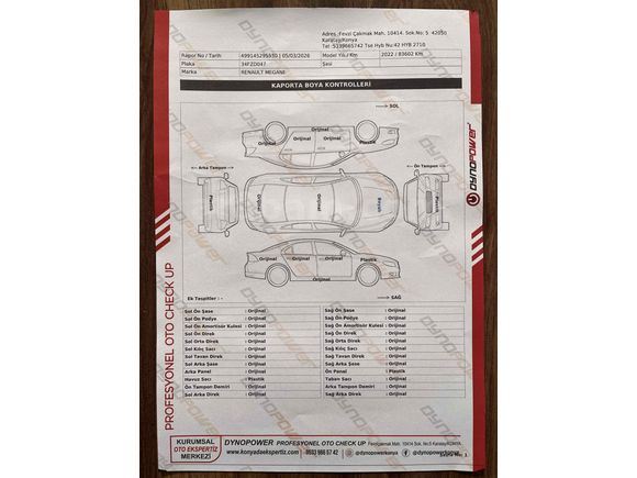 DEĞİŞENSİZ RENAULT MEGANE JOY COMFORT
