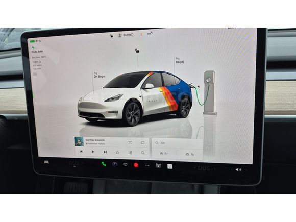 Sahibinden Tesla Model Y Standart Range 2025 Model GeliştirilmişOtopilot dahil 